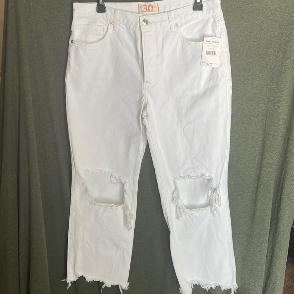 Free People We the Free Distressed Boyfriend